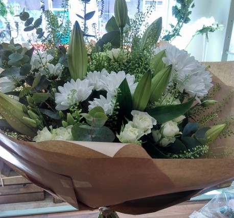 Evelyn Gorgeous Fresh Hand Tied