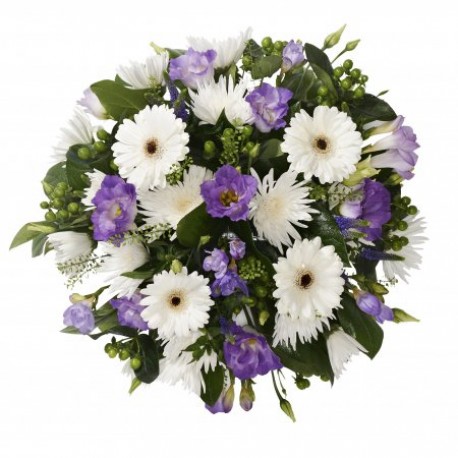 Lilac and White Posy