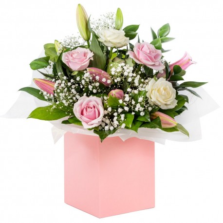 A Special Thought - Hand Ties Aqua Pack Bouquet