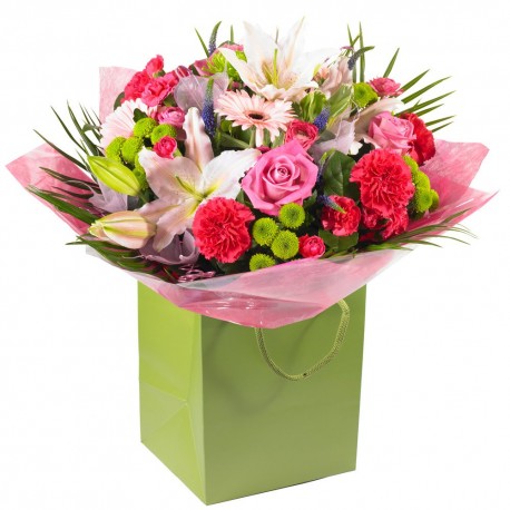 Through The Rainbow - Hand tied