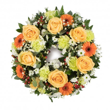 Wreath - Peachy