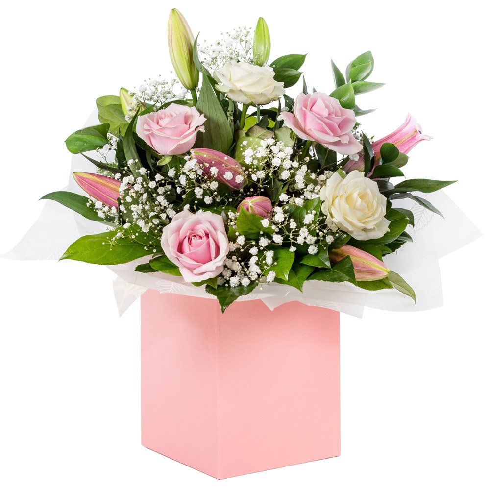 A Special Thought - Hand Ties Aqua Pack Bouquet